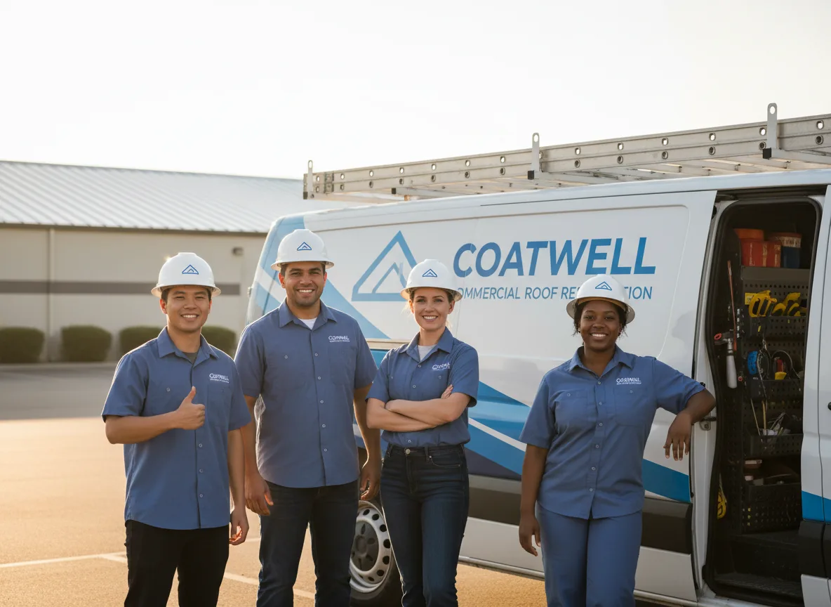 Commercial roof coating company in Waverly, OH